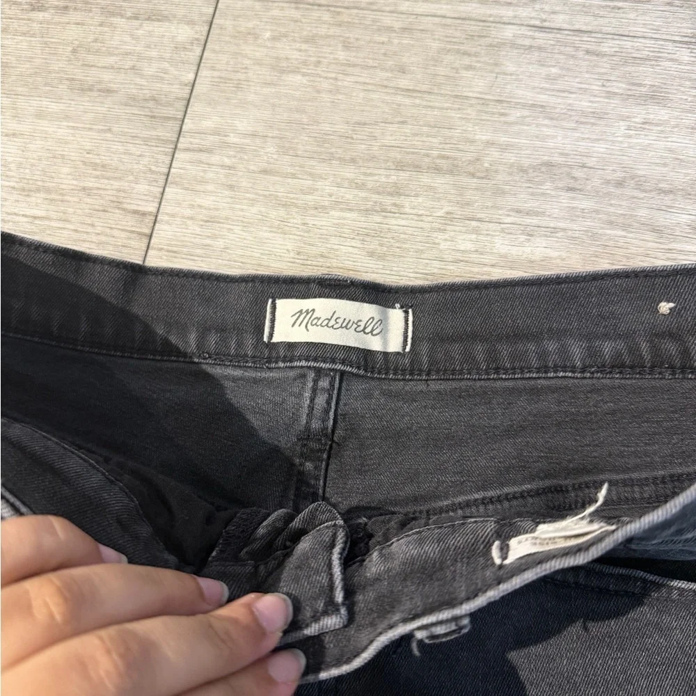 Madewell high rise denim shorts